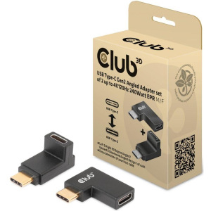 I/O ADAPTER USB-C ANGLED SET/CAC-1528 CLUB3D