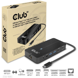I/O HUB 7IN1 USB-C/100W CSV-1595 CLUB3D