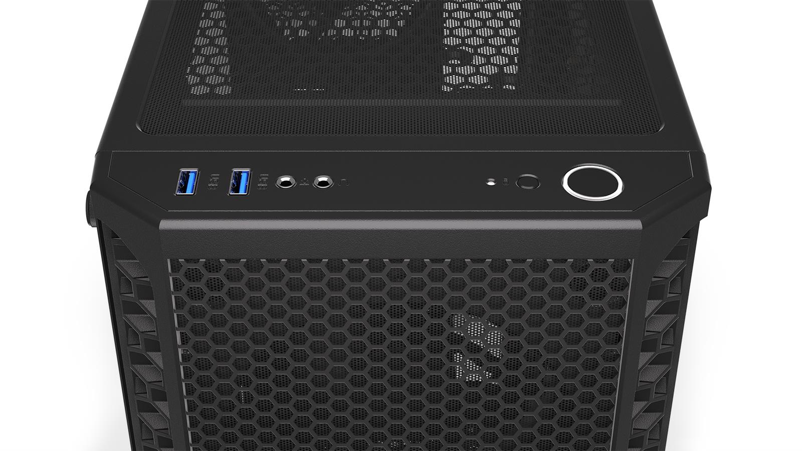 Case ENDORFY Signum 300 Air MidiTower Case product features Transparent panel Not included ATX MicroATX MiniITX Colour Black EY2A005 - Image 27