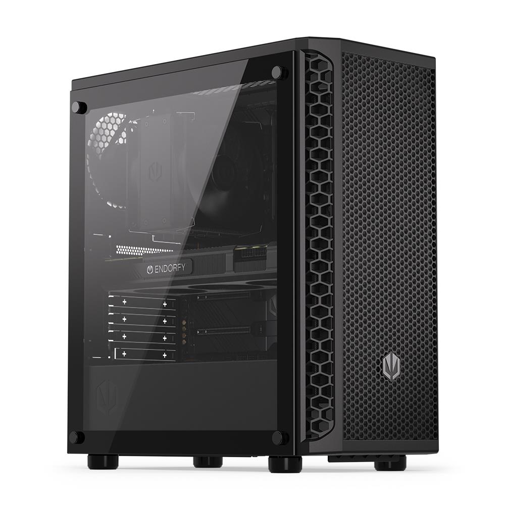 Case ENDORFY Signum 300 Air MidiTower Case product features Transparent panel Not included ATX MicroATX MiniITX Colour Black EY2A005 - Image 8