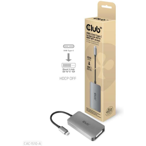 I/O ADAPTER USB-C TO DVI/CAC-1510-A CLUB3D