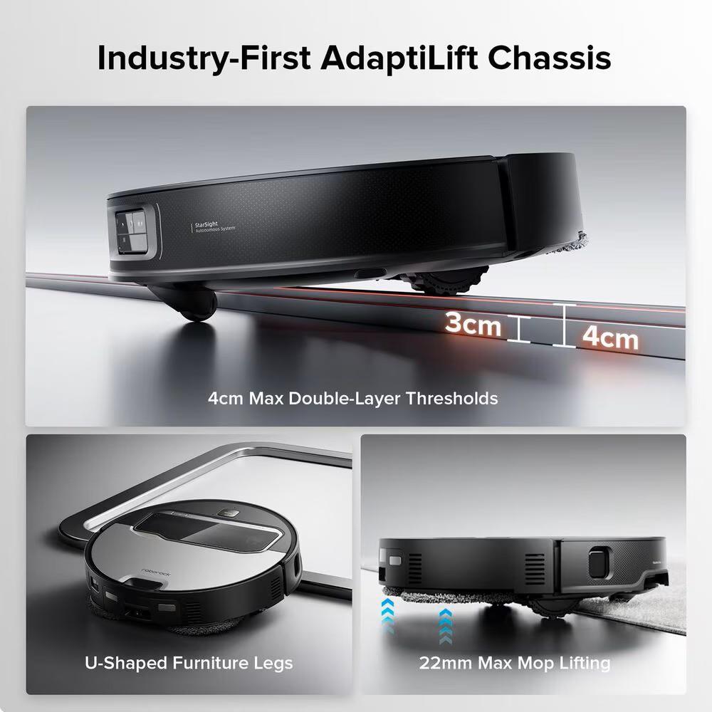 VACUUM CLEANER ROBOT SAROS Z70/SILVER SZ7002-00 ROBOROCK - Image 4