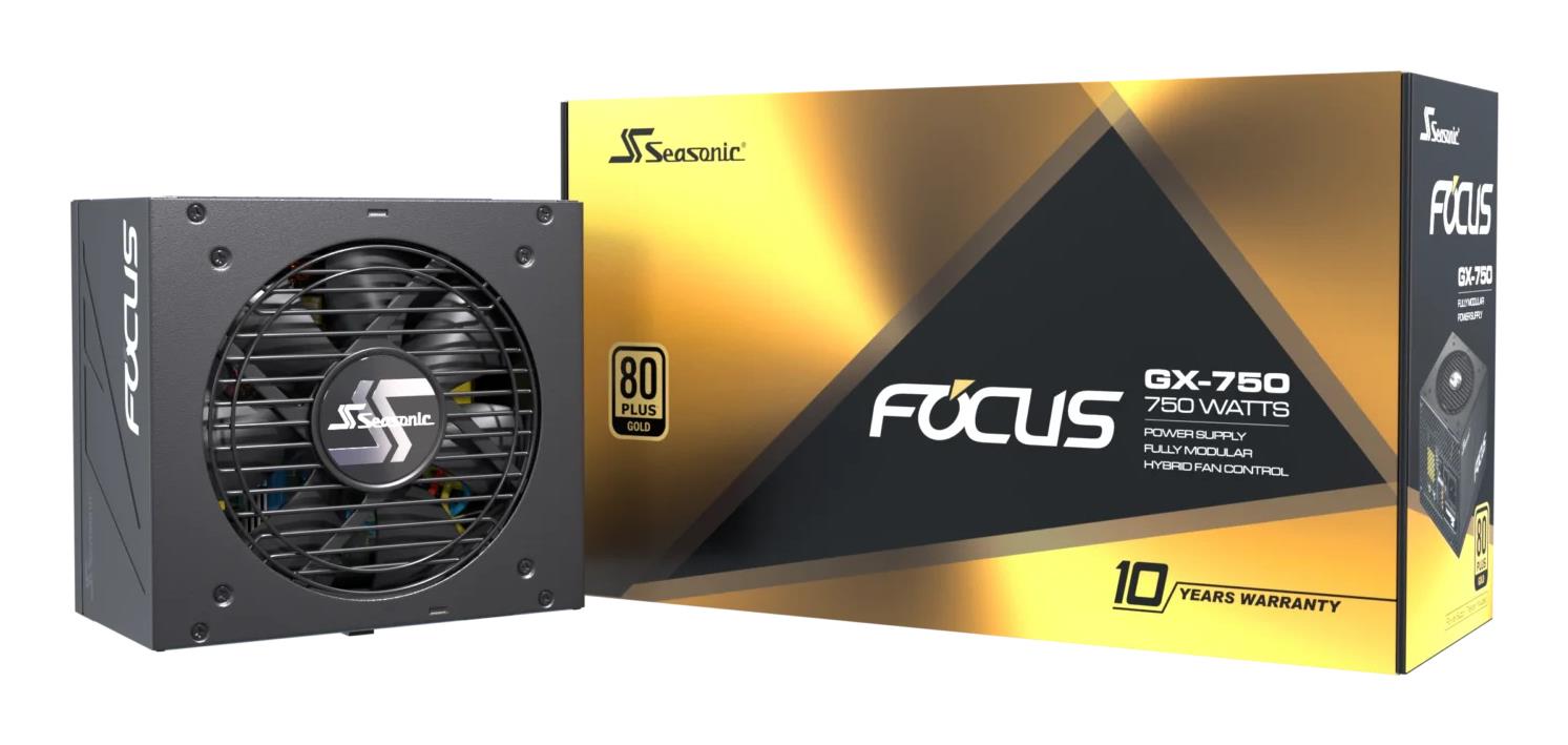 Power Supply SEASONIC FOCUS GX ATX 3.0 750 Watts Efficiency 80 PLUS GOLD MTBF 100000 hours FOCUS-GX-750-V4 - Image 11