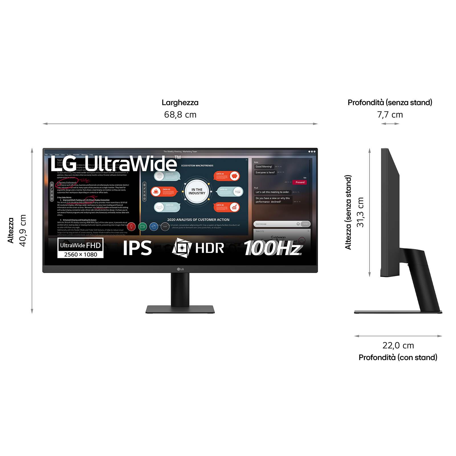 MONITOR LCD 29" IPS/29U511A-B LG - Image 16
