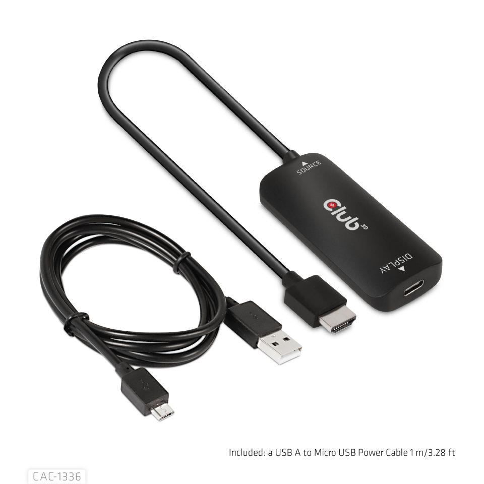 I/O ADAPTER USB-C TO USB/HDMI/M/F CAC-1336 CLUB3D - Image 3