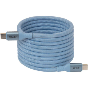 CABLE USB-C TO USB-C 2M/MAGNETIC BLUE CAC-3030 CLUB3D
