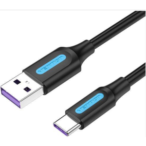 CABLE USB-C TO USB2.0/1.5M BLACK CORBG VENTION
