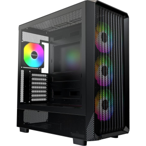 Case MONTECH X5 MidiTower Case product features Transparent panel Not included Colour Black X5(B)