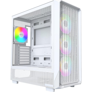 Case MONTECH X5 MidiTower Case product features Transparent panel Not included Colour White X5(W)