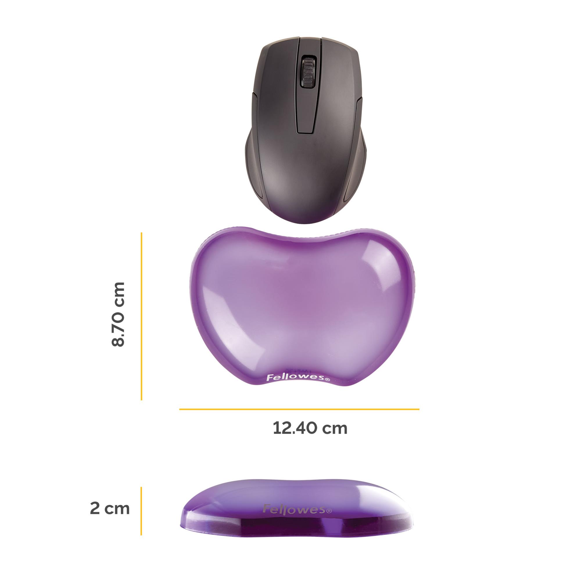 MOUSE PAD WRIST SUPPORT/PURPLE 91477-72 FELLOWES - Image 3