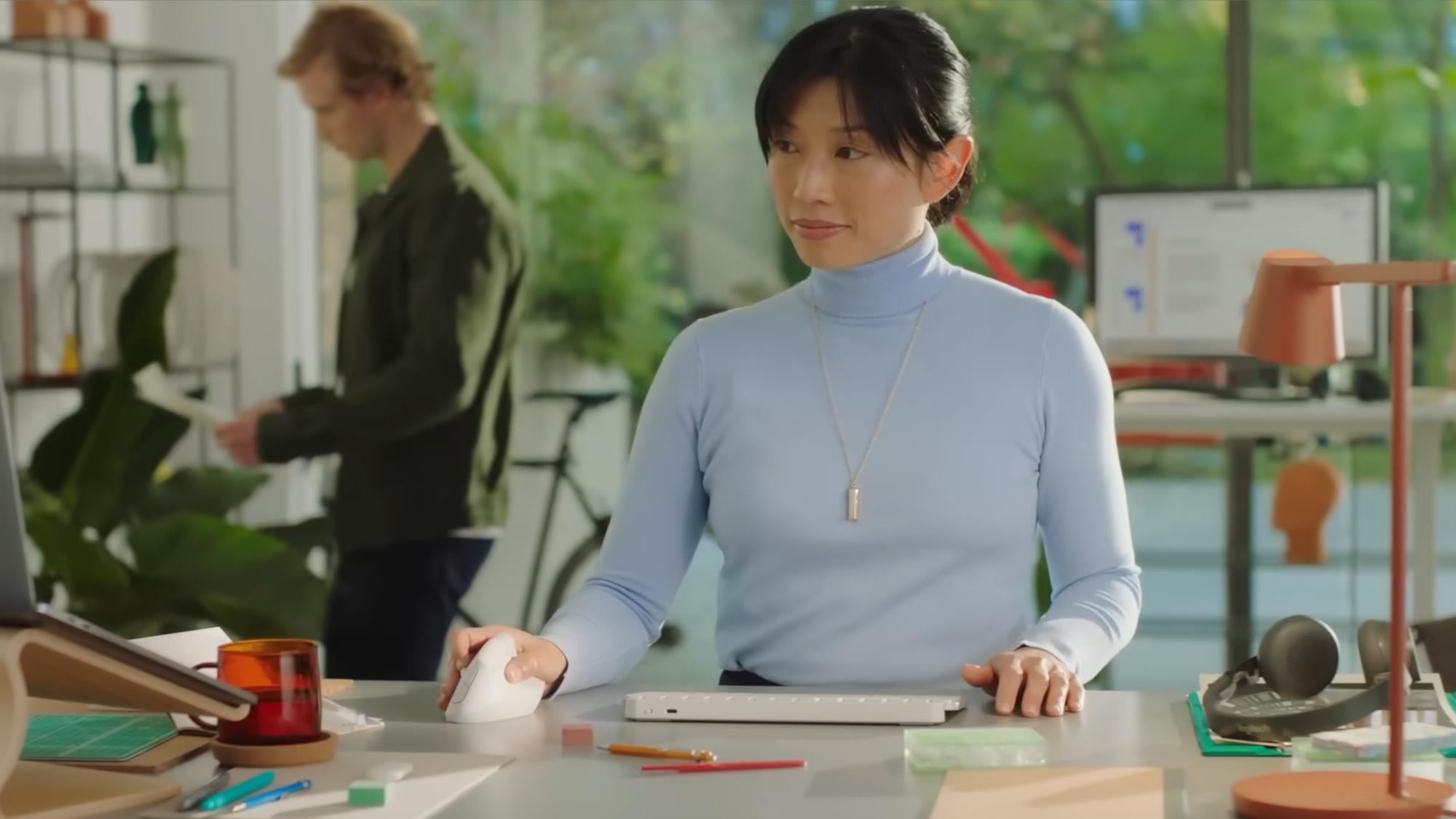 MOUSE USB OPTICAL WRL VERTICAL/PINK 910-006478 LOGITECH - Image 15