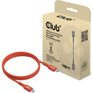 CABLE USB-C TO USB-C 1M/M/M CAC-1511 CLUB3D