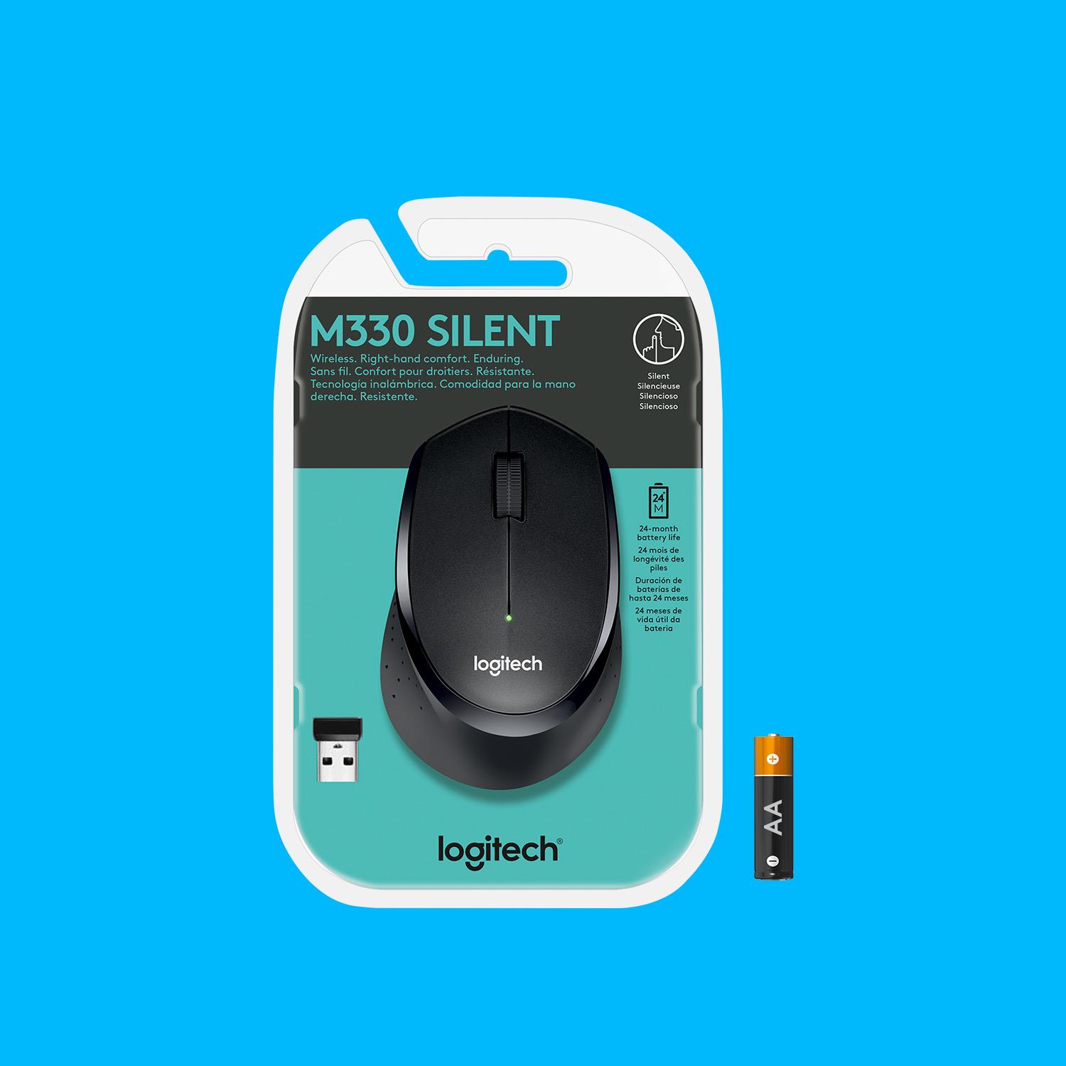 MOUSE USB OPTICAL WRL M330/SILENT P 910-004909 LOGITECH - Image 45