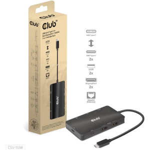 NB ACC DOCKING STATION 7IN1/USB-C 100W CSV-1598 CLUB3D