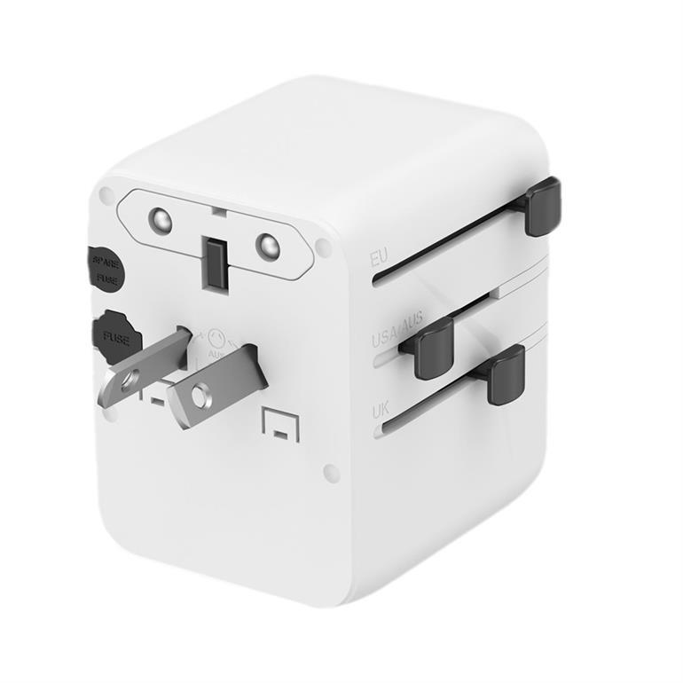 POWER ADAPTER TRAVEL 20W/WHITE TPA-1A2C20-01-W GEMBIRD - Image 2