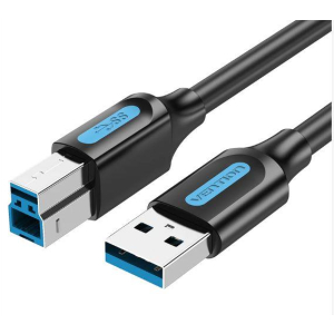 CABLE USB3.0 MALE TO MALE/3M BLACK COOBI VENTION