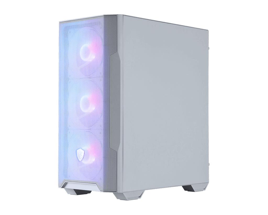 Case MSI MAG FORGE M100R / WHITE Micro Not included MicroATX MiniITX Colour White MAGFORGEM100RWHITE - Image 3