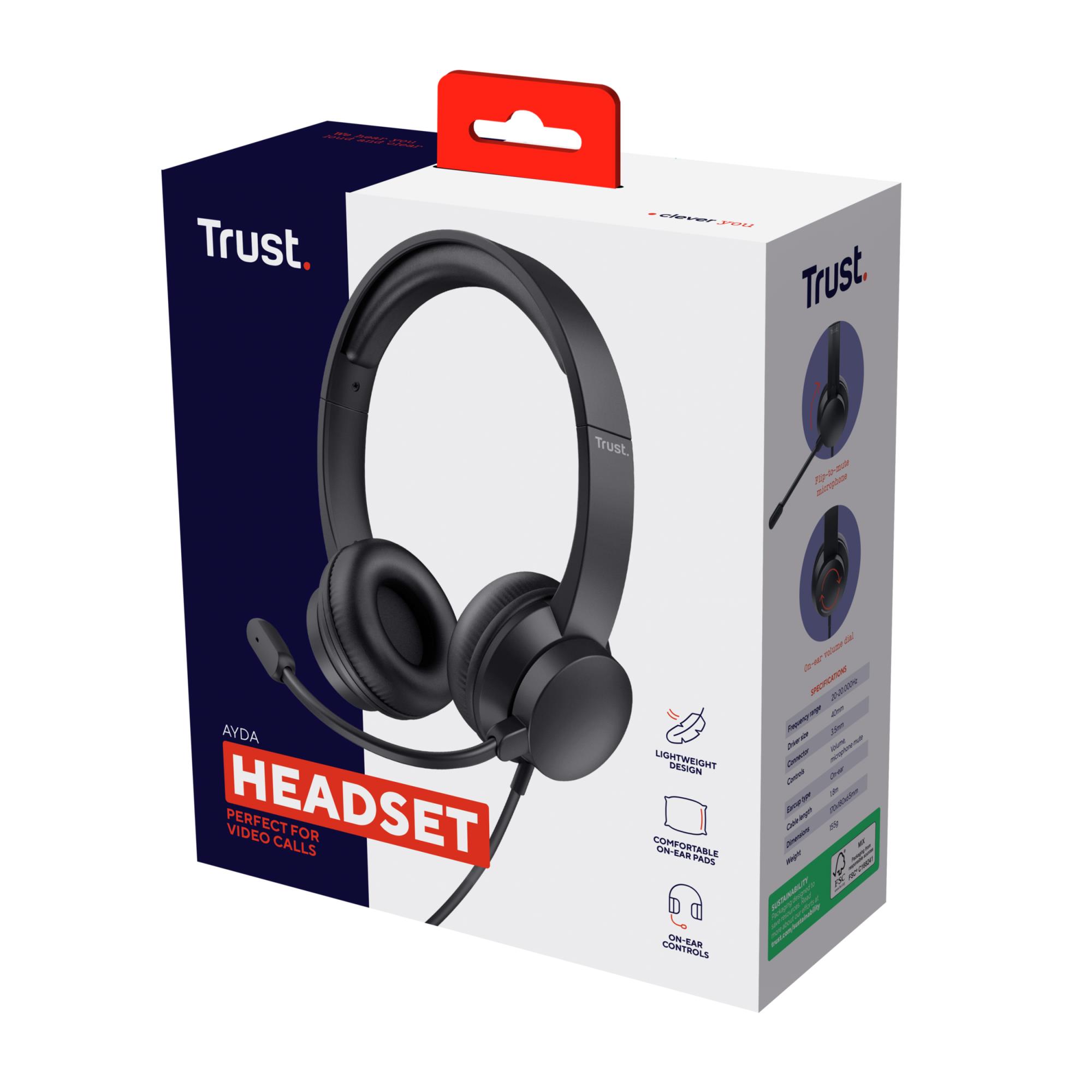 HEADSET AYDA PC 3.5MM/25087 TRUST - Image 14