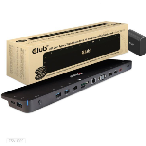 NB ACC DOCKING STATION/USB-C 100W CSV-1565 CLUB3D