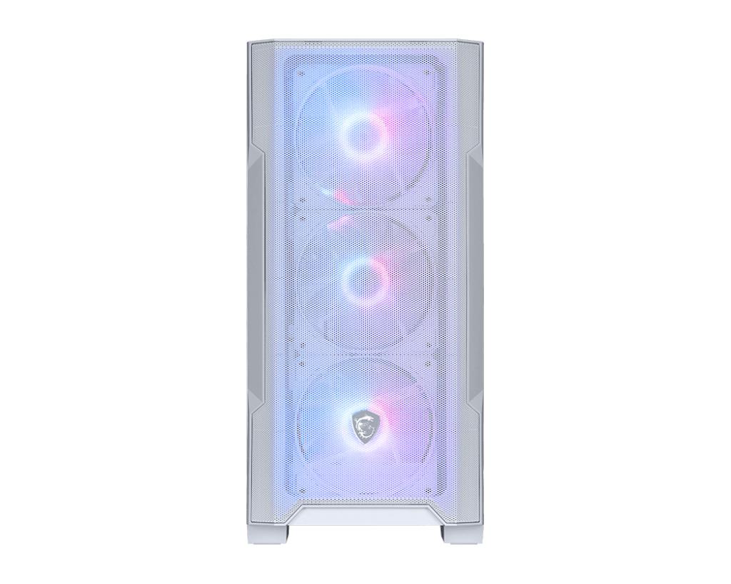 Case MSI MAG FORGE M100R / WHITE Micro Not included MicroATX MiniITX Colour White MAGFORGEM100RWHITE - Image 4