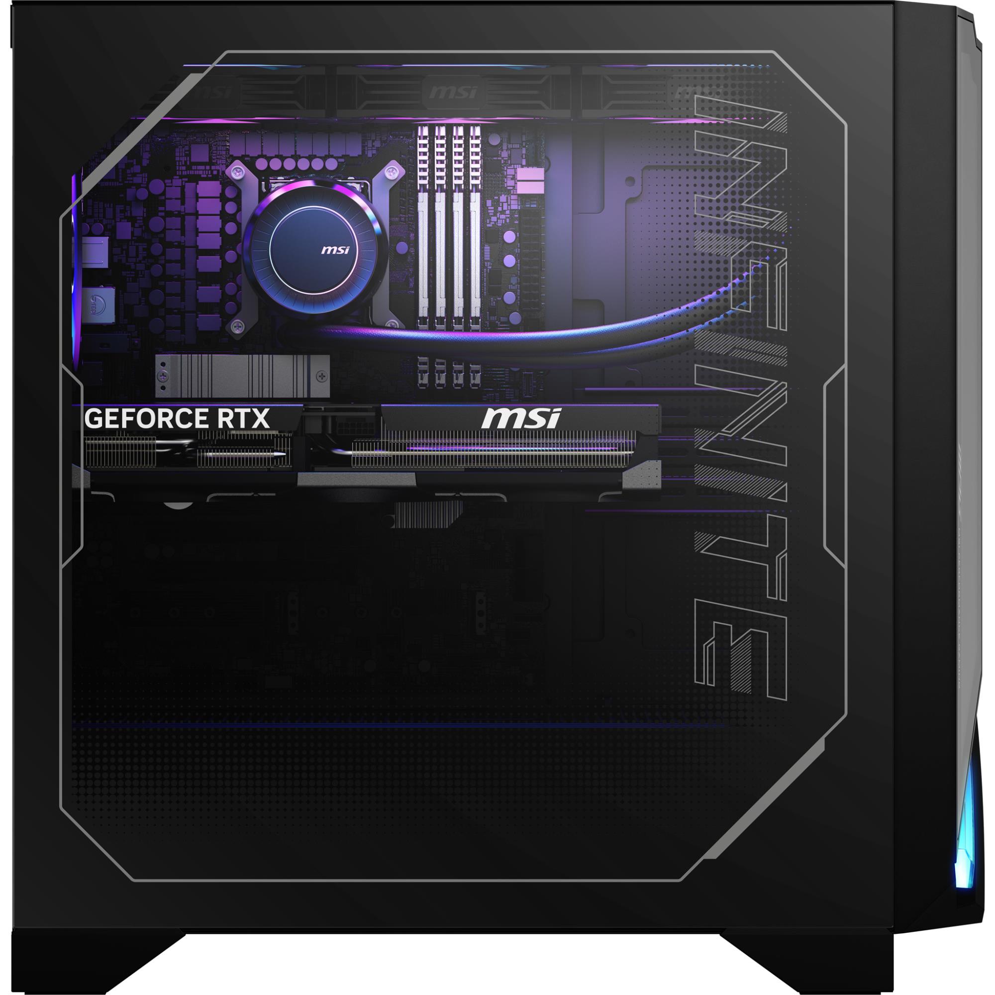 PC MSI M5 MPG Infinite X3 AI 2nd Gaming Desktop CPU Intel Core Ultra u9-285K 3700 MHz RAM 64GB DDR5 SSD 1TB Graphics card GeForce RTX 5090 VENTUS 3X 32GB Windows 11 Home MPGINFX3AI2NVZ9-028EU - Image 6