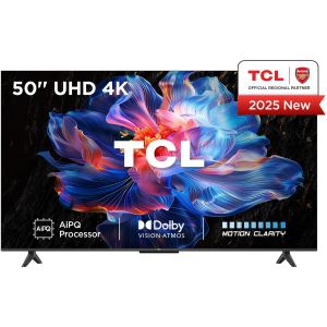 TV Set TCL 50 " 4K Ultra HD 3840 x 2160 pixels Flat 16:9 DLED 50V6C