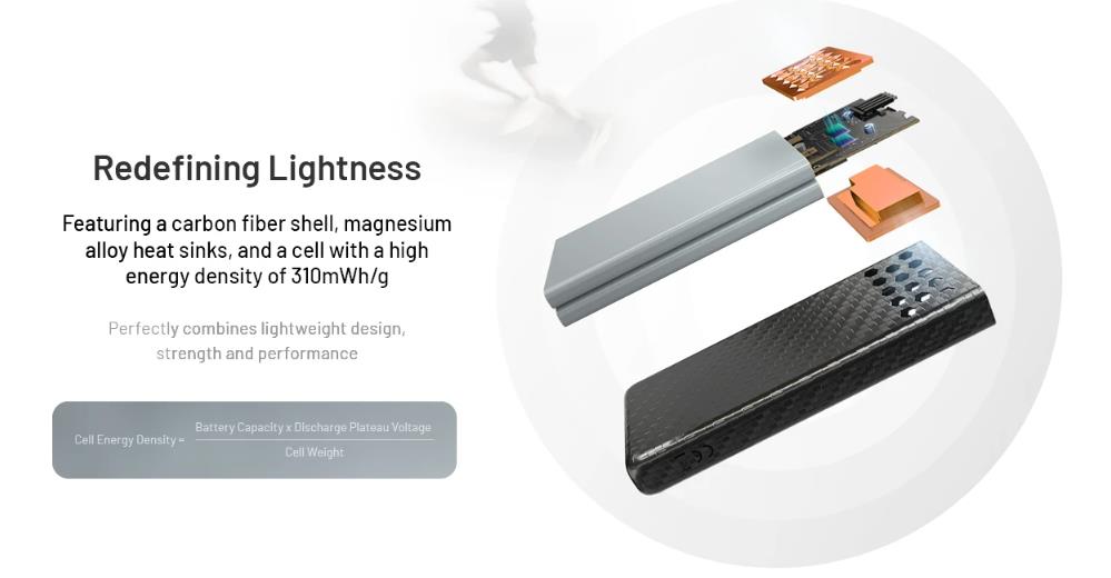 POWER BANK 10000MAH/CARBO 10000 G2 BLUE NITECORE - Image 6