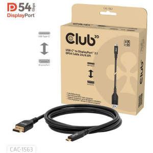 CABLE USB-C TO DP 2M/M/M CAC-1563 CLUB3D
