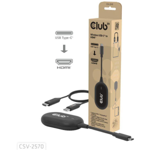 I/O ADAPTER WRL USB-C TO HDMI/CSV-2570 CLUB3D