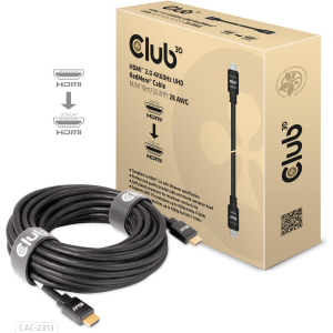 CABLE HDMI TO HDMI 10M/M/M CAC-2313 CLUB3D