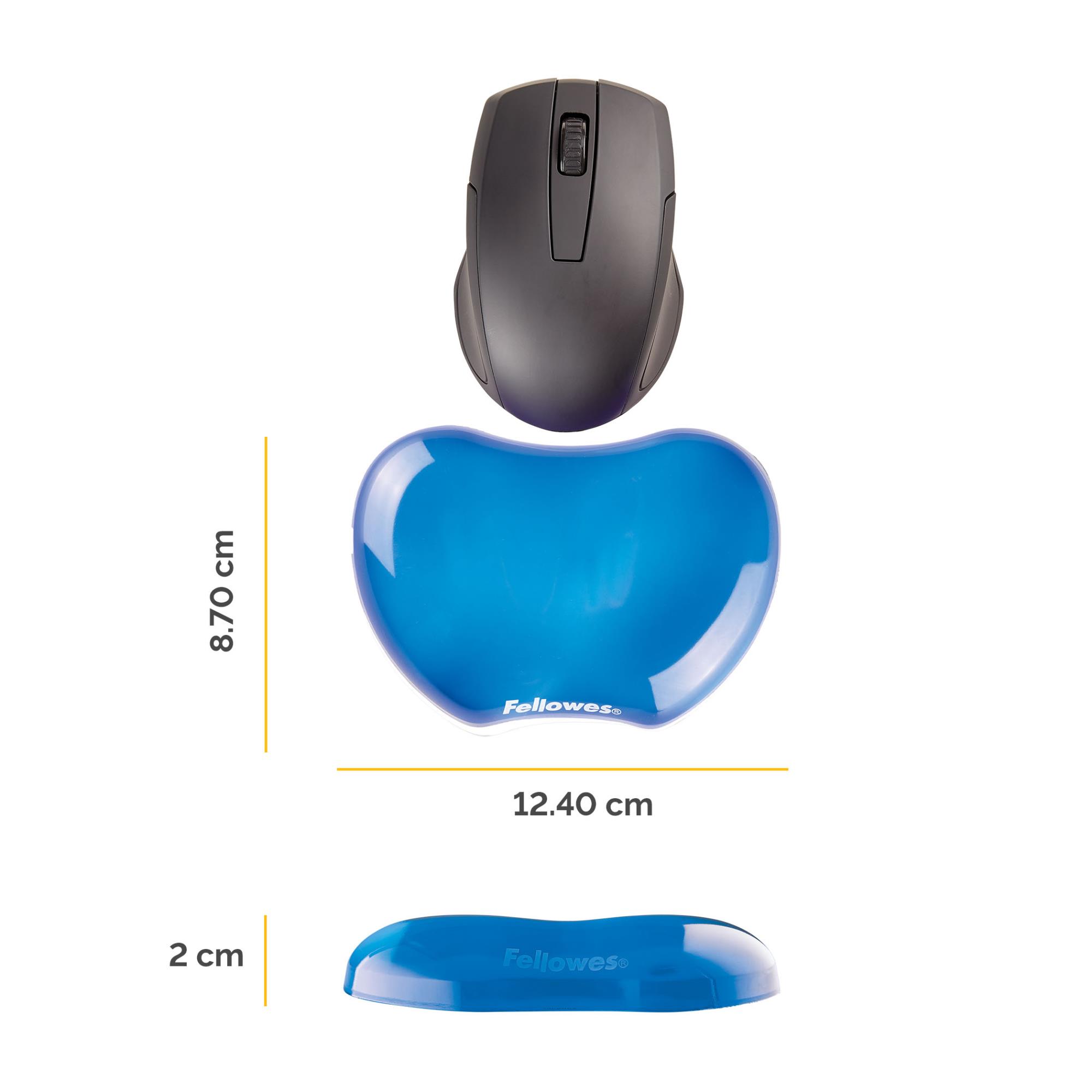 MOUSE PAD WRIST SUPPORT/BLUE 91177-72 FELLOWES - Image 3