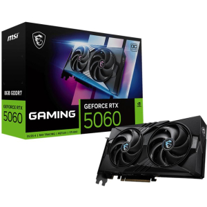 Graphics Card MSI NVIDIA GeForce RTX 5060 8 GB GDDR7 128 bit PCIE 5.0 16x Dual Slot Fansink RTX50608GGAMINGOC