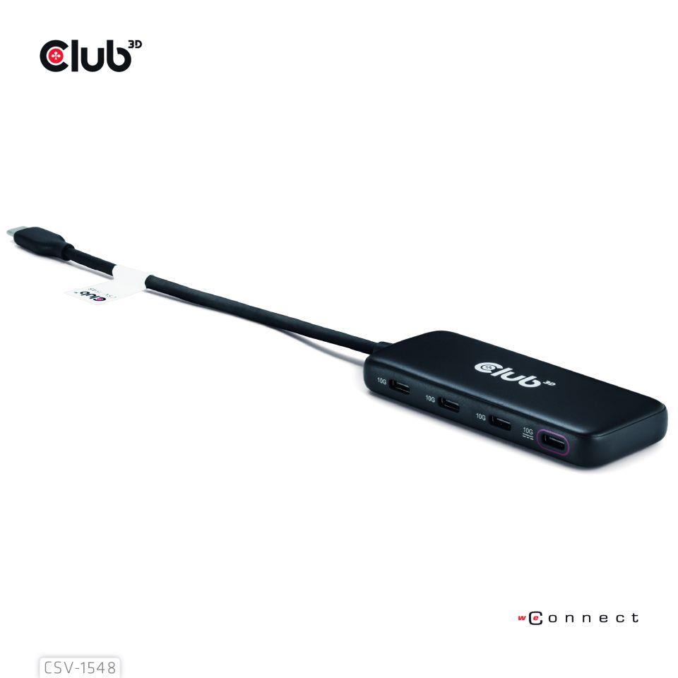 I/O HUB USB-C 4PORT/CSV-1548 CLUB3D - Image 3