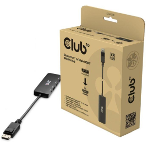 I/O ADAPTER DP TO HDMI TRIPLE/CSV-7330 CLUB3D