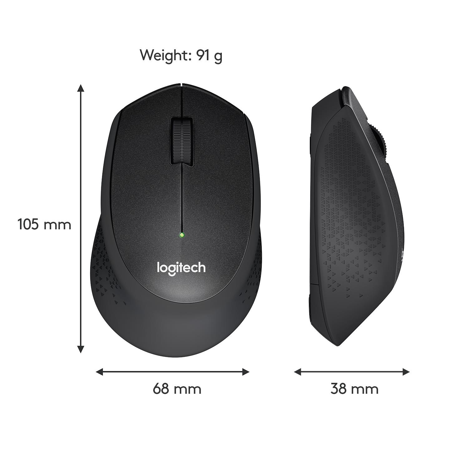 MOUSE USB OPTICAL WRL M330/SILENT P 910-004909 LOGITECH - Image 46