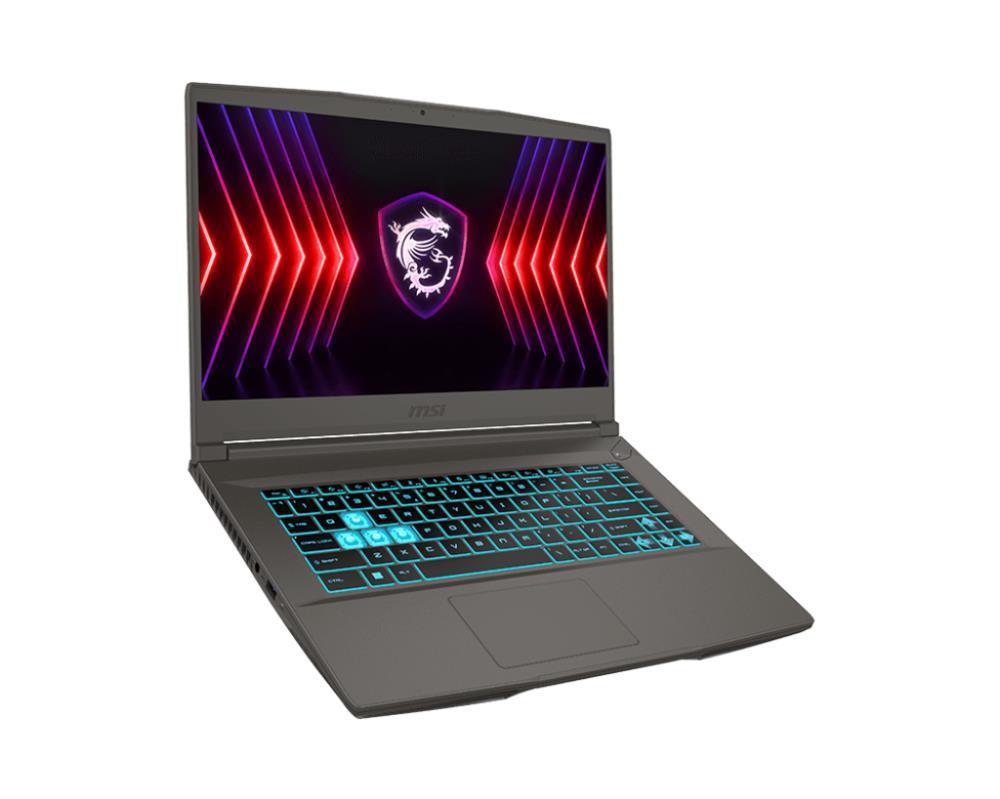 Notebook MSI Thin 15 B12UC-2013NL CPU Core i5 i5-12450H 2000 MHz 15.6" 1920x1080 RAM 16GB DDR4 3200 MHz SSD 512GB GeForce RTX 3050 4GB ENG Windows 11 Home Black 1.86 kg THIN15B12UC-2013NL - Image 2
