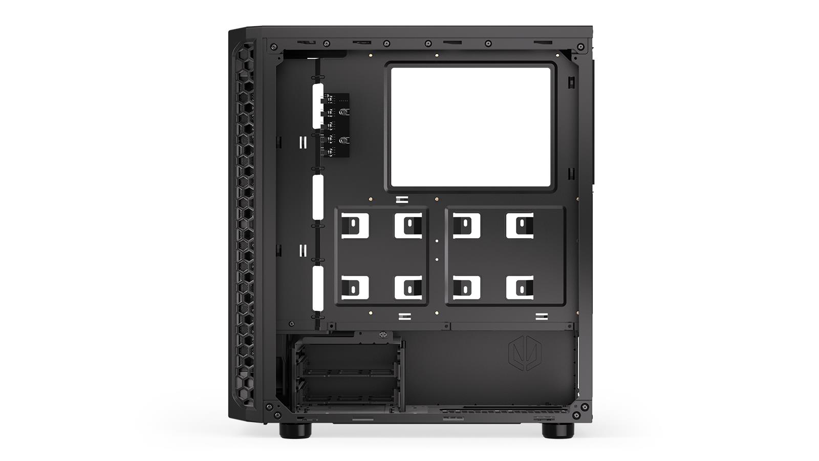 Case ENDORFY Signum 300 Air MidiTower Case product features Transparent panel Not included ATX MicroATX MiniITX Colour Black EY2A005 - Image 22