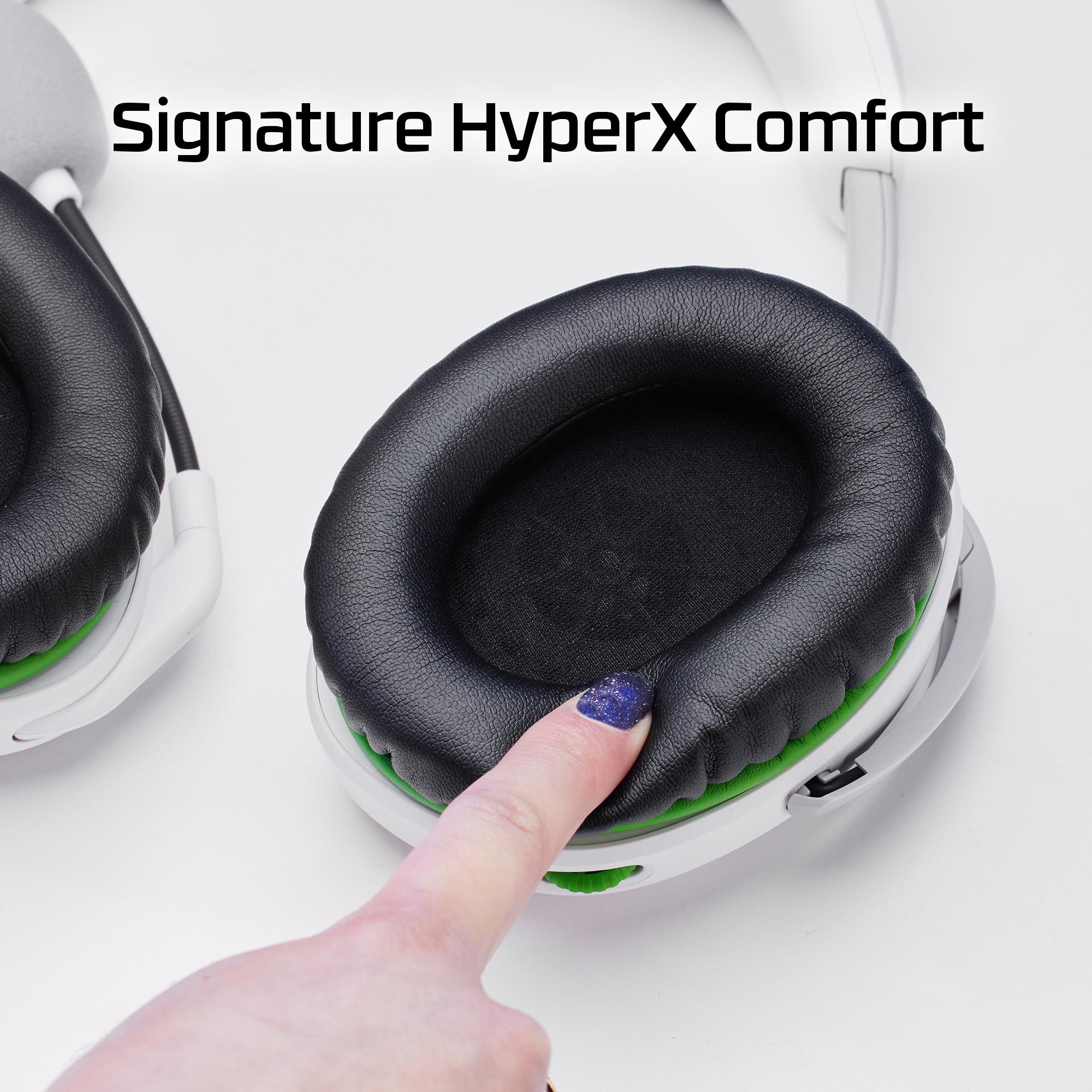 HEADSET HYPERX CLOUDX STINGER2/WHITE/GREEN 75X28AA HYPERX - Image 90