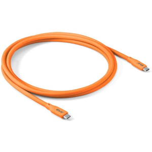 CABLE USB-C TO USB-C 2M/M/M ORANGE CAC-3000 CLUB3D