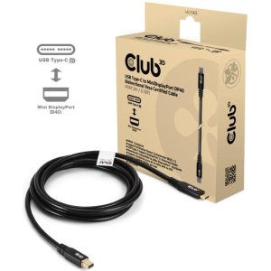 CABLE USB-C TO MINI DP 1.2M/M/M CAC-1561 CLUB3D