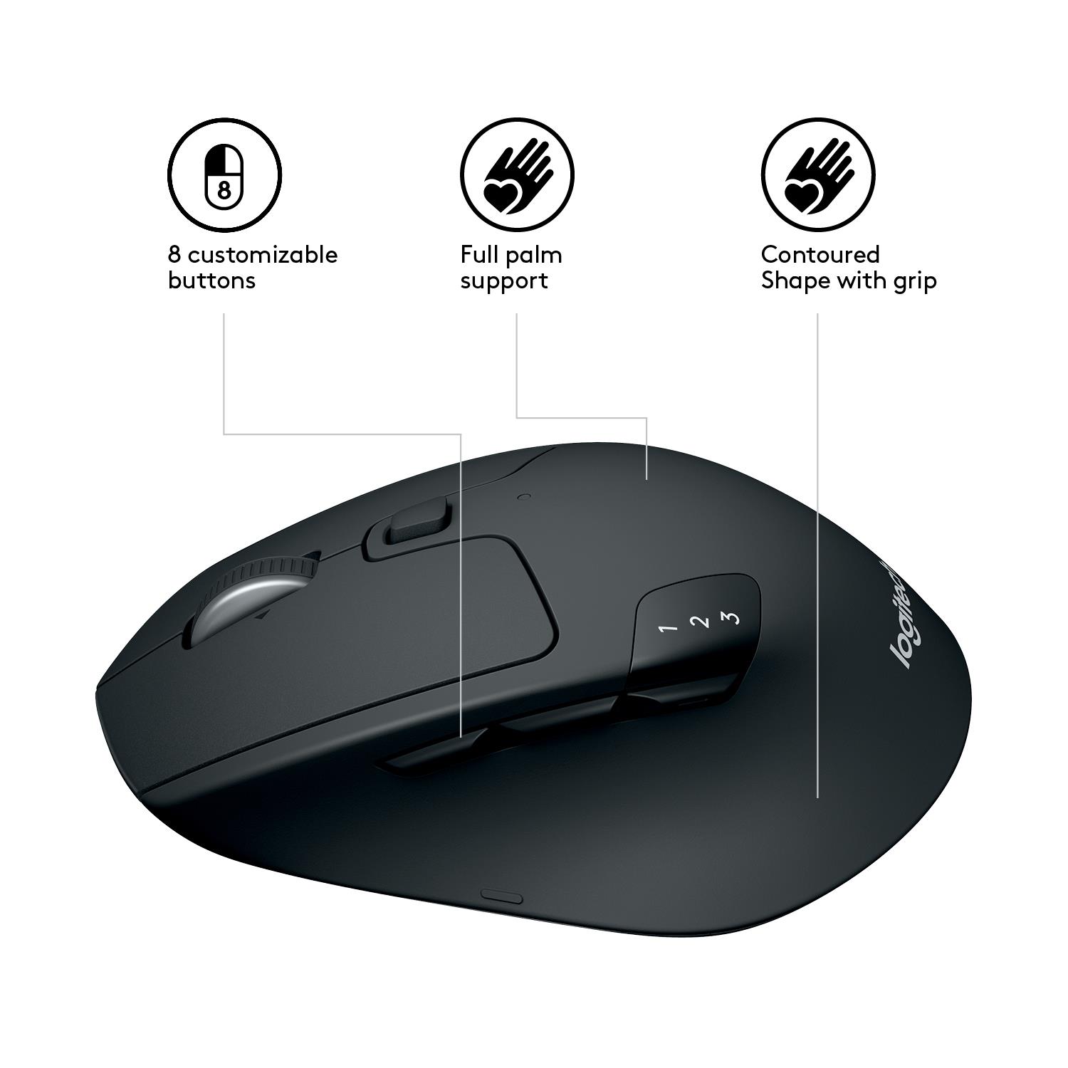 MOUSE BLUETH OPTICAL M720/TRIATHLON 910-004791 LOGITECH - Image 19