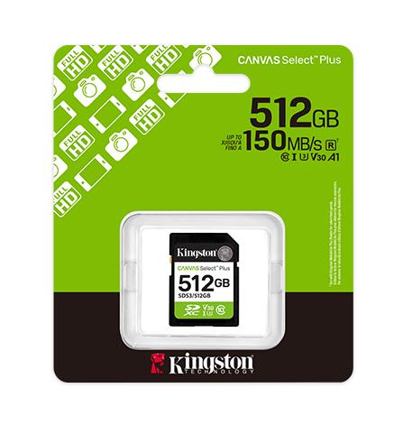 MEMORY SDXC 512GB UHS-I/SDS3/512GB KINGSTON - Image 3