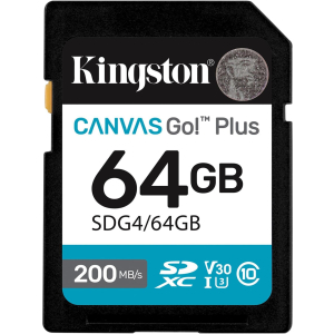 MEMORY SDXC 64GB UHS-I/SDG4/64GB KINGSTON