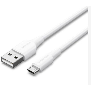CABLE USB2.0 TO MICRO-B/2M WHITE CTIWH VENTION