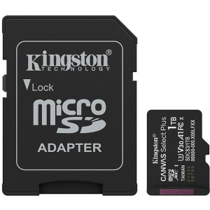 MEMORY MICRO SDXC 1TB UHS-I/W/ADAPTER SDCS3/1TB KINGSTON