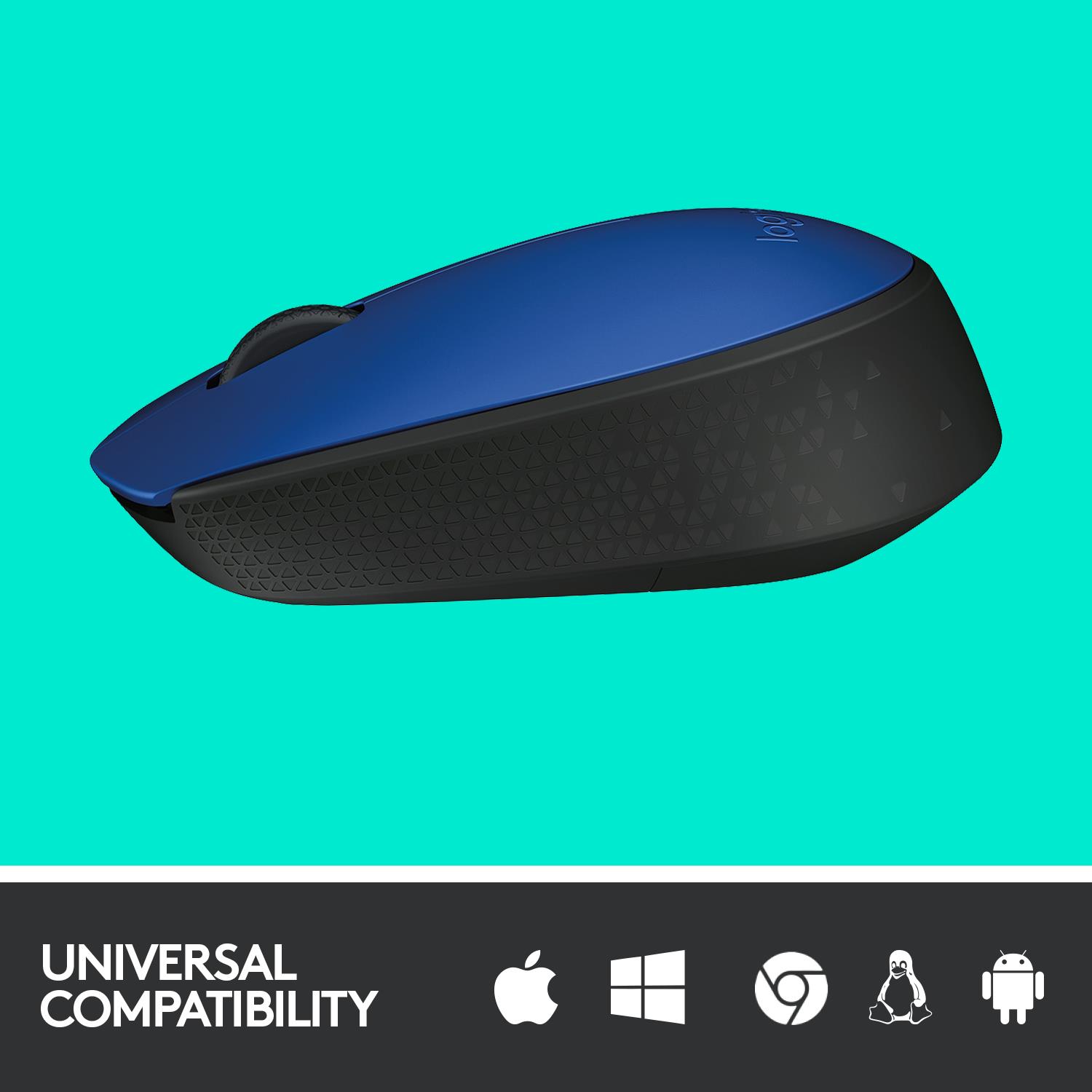 MOUSE USB OPTICAL WRL M171/BLUE 910-004640 LOGITECH - Image 39