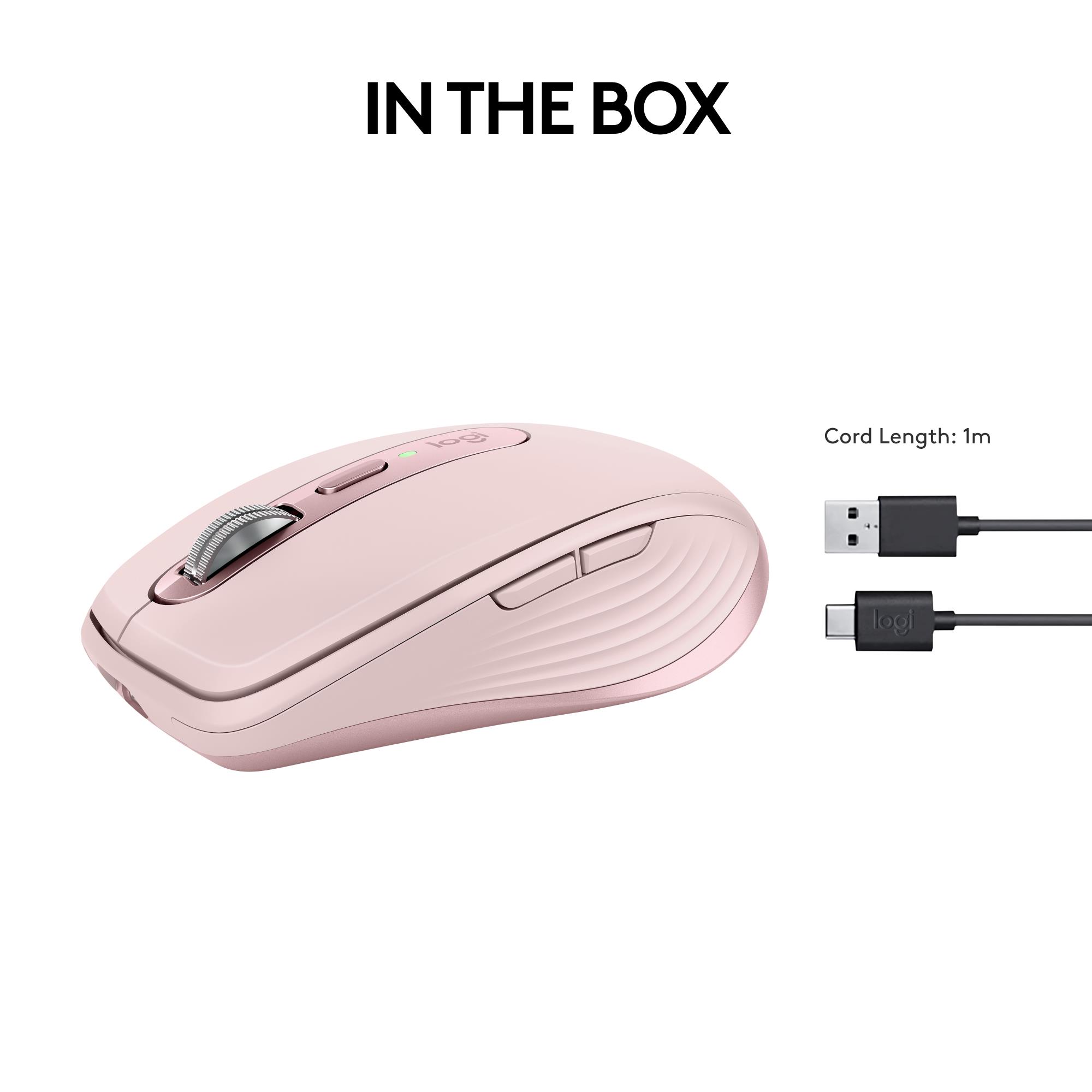 MOUSE USB OPTICAL WRL MX 3S/PINK 910-006931 LOGITECH - Image 58