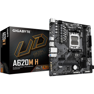 Mainboard GIGABYTE AMD A620A SAM5 Micro-ATX Memory DDR5 Memory slots 2 A620MH2.2