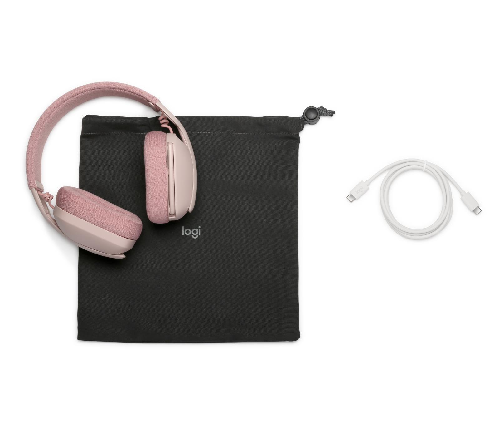 HEADSET ZONE VIBE 100/PINK 981-001224 LOGITECH - Image 24