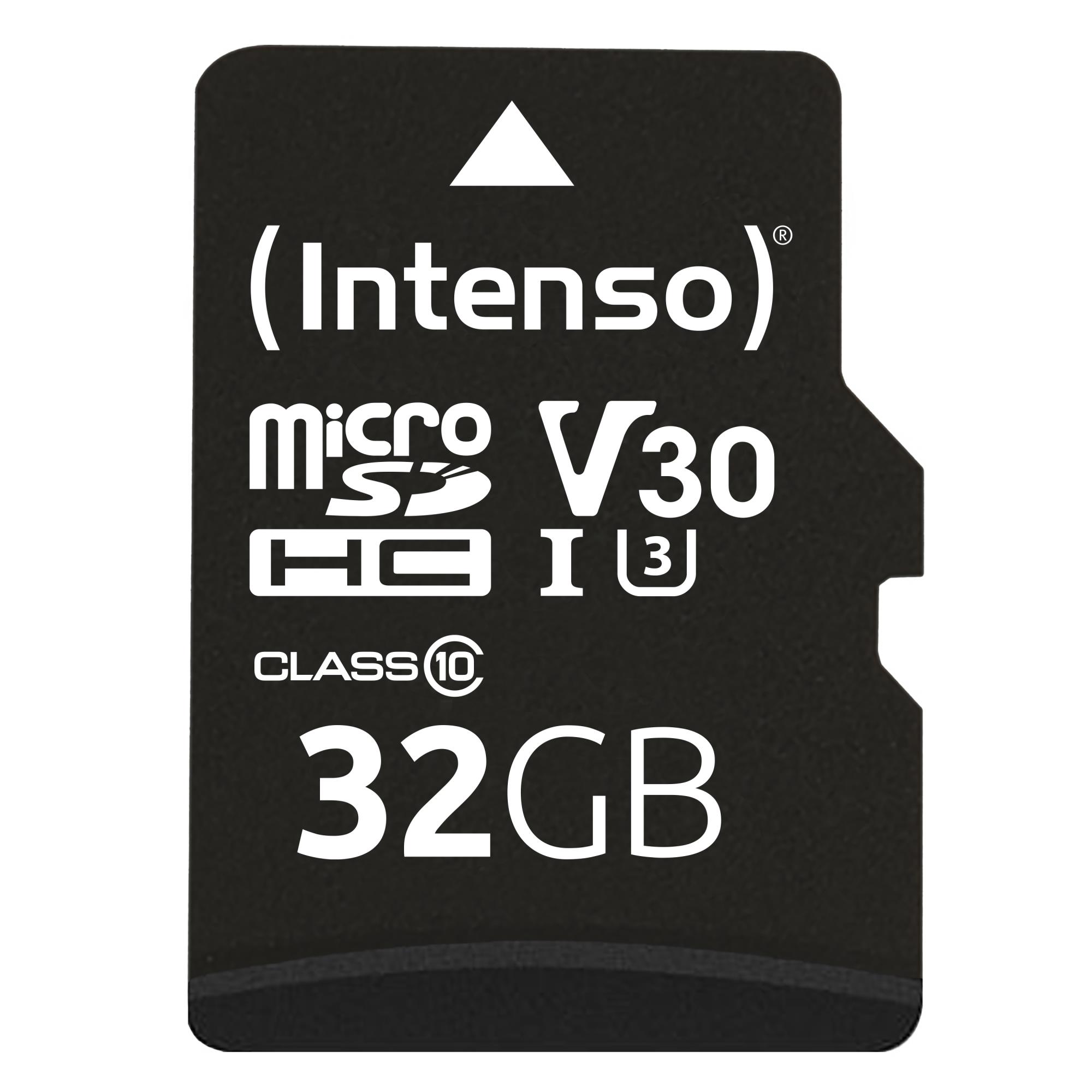 MEMORY MICRO SDHC 32GB C10/W/ADAPTER 3433480 INTENSO - Image 2